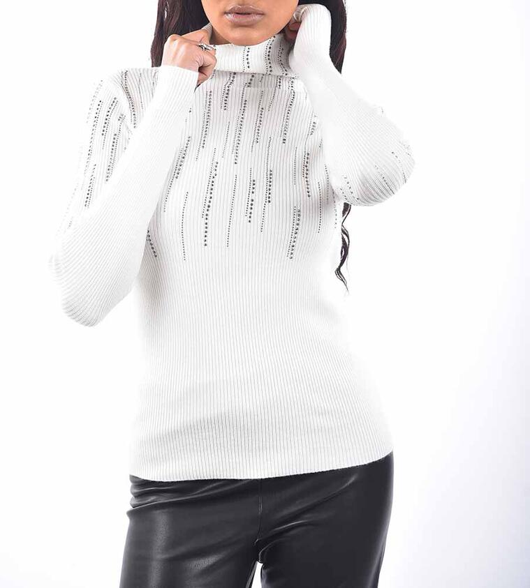 Knitwear Body with Strass